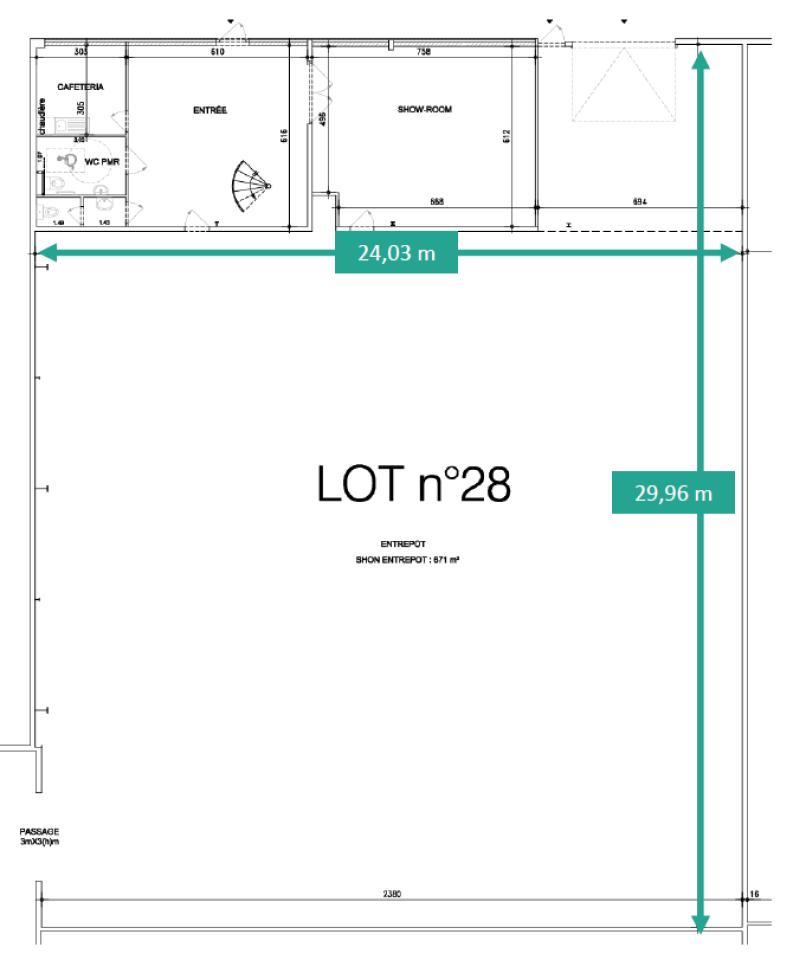 Local d'activité Massy 887m² Location local d'activité Massy Essonne OLACT2424456 7
